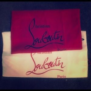 Christian Louboutin dust bag Mother’s Day bundle
